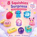 MiniKo Squishy FunBox™ — Caixa Surpresa com 8 Squishies