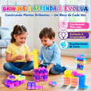 Jelly Blocks Miniko™ – Blocos de Montar Macios e Sensoriais