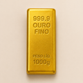 Gold Squishy™ – Barra de Ouro Antiestresse
