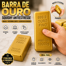 Gold Squishy™ – Barra de Ouro Antiestresse